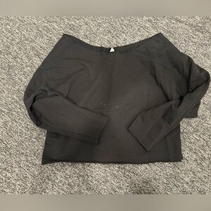 Black Off The Shoulder Sweater